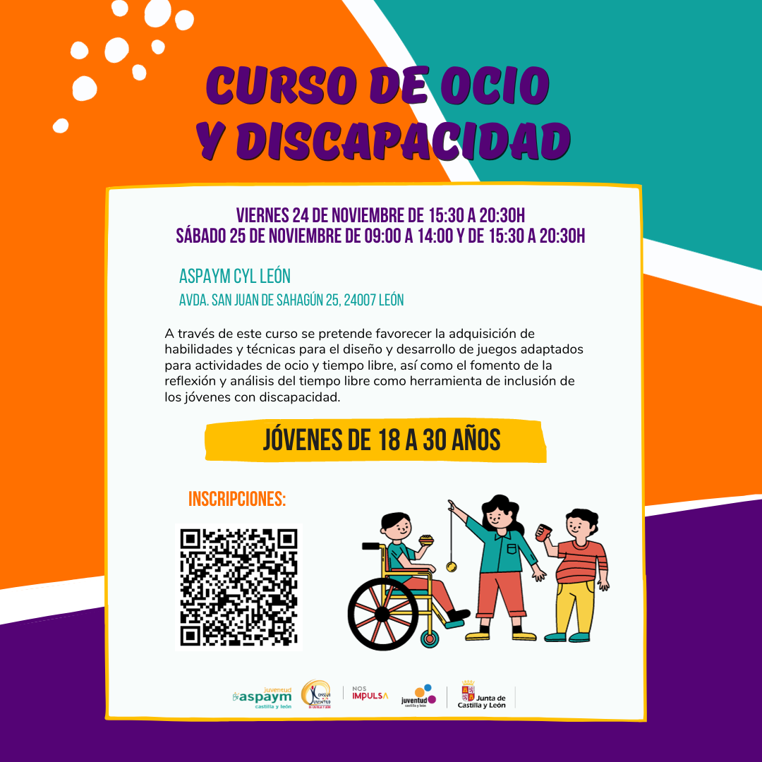 Ocio y tiempo libre adaptado a la discapacidad: Una herramienta para la inclusión - León 2023